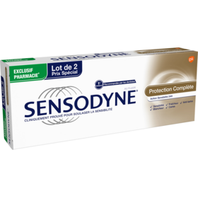 SENSODYNE - Dentifrice Soin Complet - Lot de 2 x 75 ml