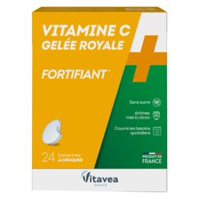Vitamine C + Gelée Royale - 24 comprimés