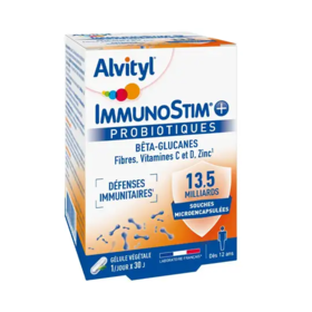 Alvityl Immunostim+ Probiotiques 30 gélule