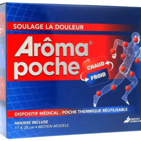 AROMA POCHE - Poche Thermique Réutilisable - Moyen Modèle 11 x 28 cm 