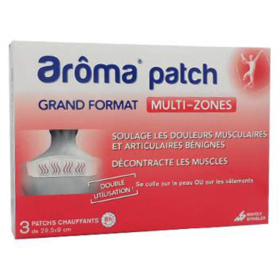 AROMA PATCH - Multi-Zones Grand format 29.5 x 9 cm