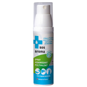 Spray Assainissant Polyvalent à base d'Huiles Essentielles Bio - 50 ml