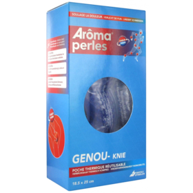 AROMA PERLES - Poche Thermique Réutilisable 18.5 x 25 cm - Genou