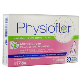Physioflor Voie orale - Microbiotique - 30 gélules