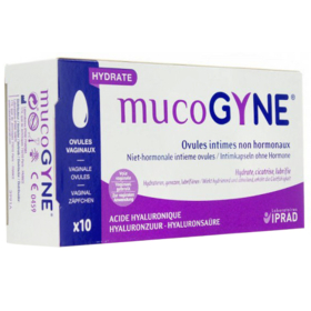 MUCOGYNE - Ovules Intimes non Hormonaux - Lot de 10 ovules