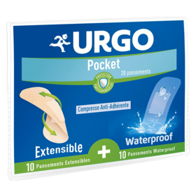 Pocket - Pansement Multi-Extensible & Waterproof - 20 pansements