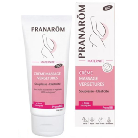 PRANABB - Maternité - Crème de Massage Vergeture Bio - 100 ml