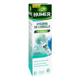 HUMER - Hygiène de l'Oreille 100% Naturel - 100 ml