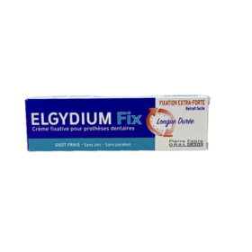 ELGYDIUM FIX - Crème Fixative Prothèses Dentaires - Fixation Extra forte - 45 g
