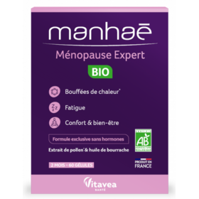 Manhaé Ménopause Expert Bio - 60 gélules