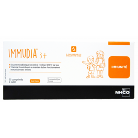 IMMUDIA 3+ - Immunité  - 30 comprimés à sucer 