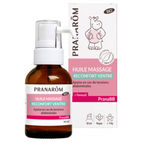 PRANABB - Huile de Massage Bio Réconfort Ventre - 30 ml