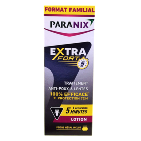 PARANIX Lotion Traitement 5 minutes Extra Fort Anti-Poux & Lentes - 100 ml