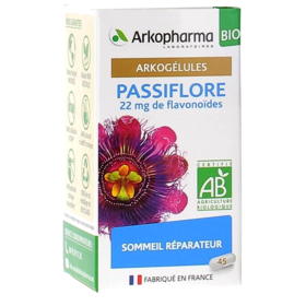 ARKOGELULES - Passiflore Bio - Sommeil Réparateur - 45 gélules