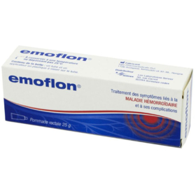EMOFLON - Pommade Rectale Traitement Hémorroïde - 25 g