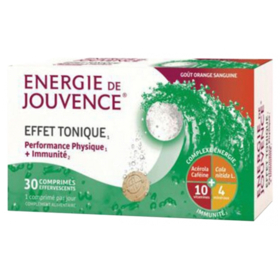 JOUVENCE Energie - Effet Tonique - 30 Comprimés Effervescents