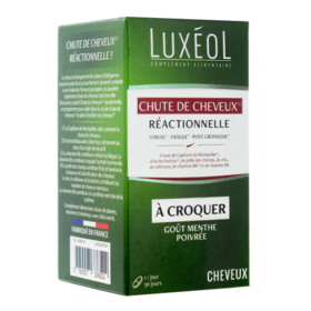 LUXEOL Chute de Cheveux Réactionnelle - 30 comprimés à croquer