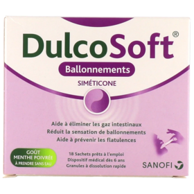 DULCOSOFT -Siméticone  - 18 Sachets