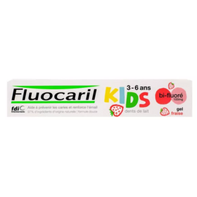 FLUOCARIL ENFANT - Dentifrice Kids Bi-Fluoré Gel Fraise 3-6 ans - 50 ml