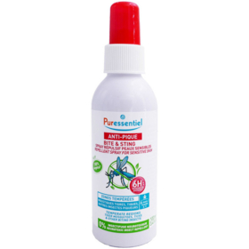 ANTI-PIQUE - Spray Répulsif Famille 6H Zones Tempérées - 100 ml