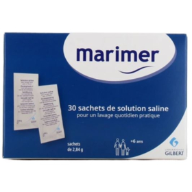 MARIMER - Solution Saline pour Lavage Nasal - 30 Sachets