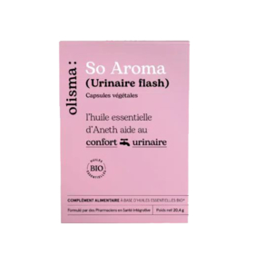 SO AROMA - Confort Urinaire Flash - 30 capsules végétales