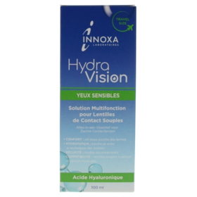 HYDRAVISION - Solution Multifonction pour Lentilles de Contact Souples - 100 ml