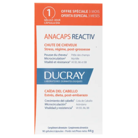 ANACAPS - Reactiv - Chute de Cheveux - 90 Gélules