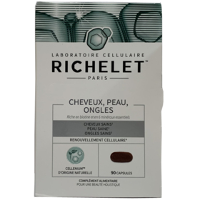 RICHELET Cheveux, Peau & Ongles Sains - 90 Capsules