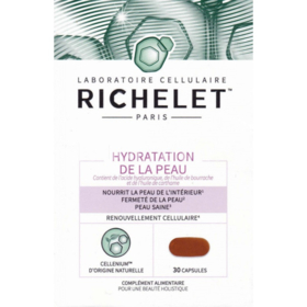 RICHELET BEAUTE Hydratation de la peau - 30 Capsules