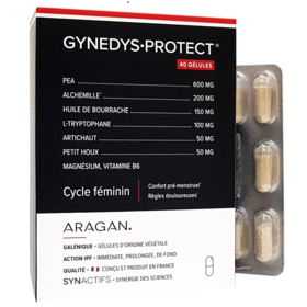 GYNEDYS PROTECT - Cycle Féminin - 40 Gélules
