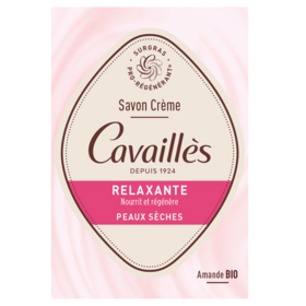 Cavaillès Savon Crème Relaxant Amande Bio - 100 g