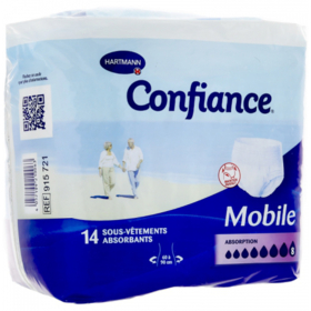 CONFIANCE - Mobile - Slip Absorbant 8 Gouttes S - 14 slips