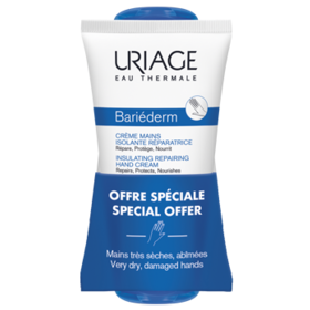 Uriage Bariederm Crème Mains Isolante Réparatrice 2 x 50 ML