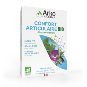 Arkopharma Arkofluides Confort Articulaire Bio 20 ampoules