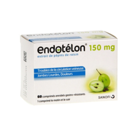 Endotélon circulation veineuse 150 mg 60 comprimés