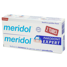 MERIDOL Dentifrice Parodont Expert - Lot de 2 x 75 ml