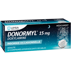 Donormyl 15 mg 10 comprimés effervescents