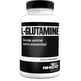 L-GLUTAMINE - Acide Aminé Semi-Essentiel - 84 gélules