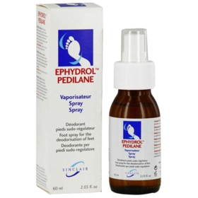 EPHYDROL - Spray Déodorant Pieds Sudo-Régulateur - 60 ml