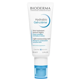 Bioderma Hydrabio Gel-Crème Soin Hydratant Peaux Sensibles Normales à Mixtes 40 ml