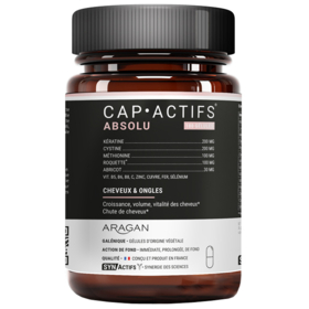 CAPACTIFS ABSOLU - Cheveux & Ongles - 180 Gélules