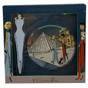 FILOSOFILLE - Kit Miroir et Pince à Epiler