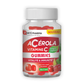 Acérola vitamine C - 60 Gummies 