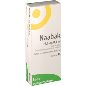 ALLERGIE - Naabak 19,6 mg/0,4 ml Yeux - 36 unidoses