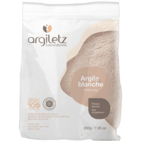 ARGILE - Blanche - Ulra-Douce - 200 g