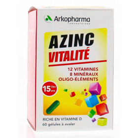 AZINC - Forme & Vitalité - 60 gélules