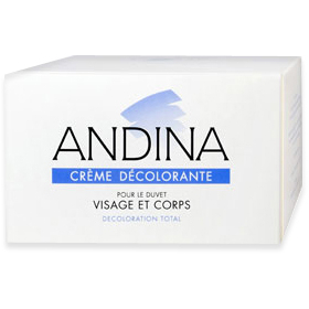 Andina Crème Décolorante Duvet Visage et Corps - 30 ml