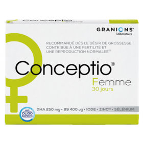 CONCEPTIO - Femme - Fertilité et Reprodution - 30 gélules + 30 capsules