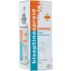 BISEPTINE - Spraid - Solution Antiseptique - 50 ml